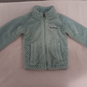 Columbia Soft Teal Sherpa Jacket